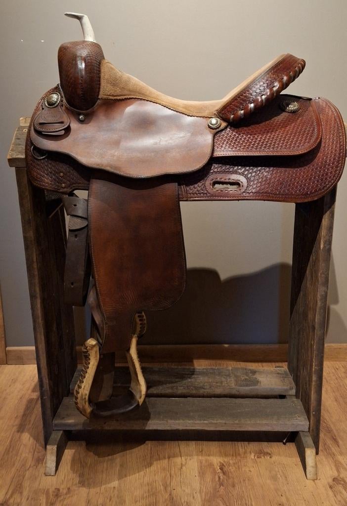 Billy Cook western zadel 15,5", Animaux & Accessoires, Enlèvement, Western