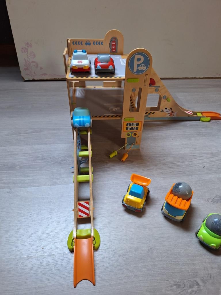 Haba Küllerbu knikker/autobaan, Enfants & Bébés, Jouets | Jouets en bois, Enlèvement