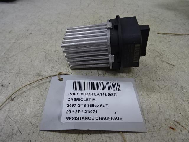 RÉSISTANCE CHAUFFE Porsche 718 Boxster (982) (5HL00894115), Autos : Pièces & Accessoires, Utilisé, Porsche