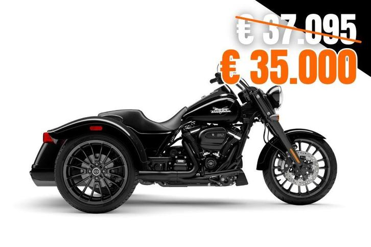Harley-Davidson Freewheeler met 48 maanden waarborg, Motoren, Motoren | Harley-Davidson, Overig