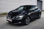 Nissan Leaf 40kWh, Auto's, 0 cilinders, Leder en Stof, Zwart, Elektrisch