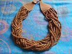 travail artisanal ethnique unique, collier lourd, Bijoux, Sacs & Beauté, Enlèvement ou Envoi, Neuf, Autres matériaux