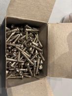 10 boîtes x 200 vis à bois à tête ronde avec fente 25 mm, Enlèvement ou Envoi, Neuf