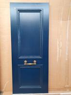 Prachtig Blauw ANAF PVC Deurpaneel, Camarque met Siertrekker, Doe-het-zelf en Bouw, Ophalen, Kunststof, Minder dan 80 cm, Minder dan 200 cm