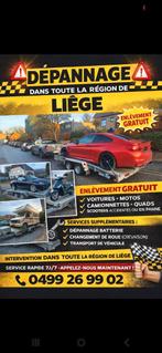 Dépannage auto Liège récup gratuit voiture accidenté,etc...
