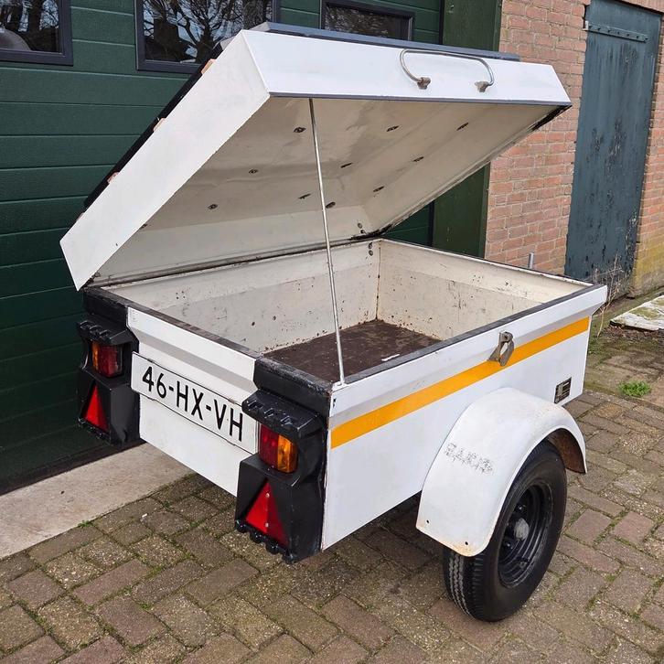 SARIS Bagagewagen | Aanhanger met Deksel, Caravans en Kamperen, Kampeeraccessoires, Ophalen
