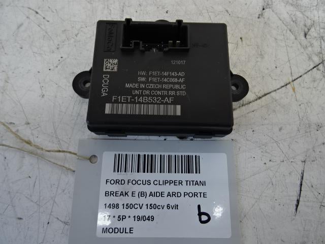 UNITE ELECTRONIQUE Ford Focus 3 (F1ET14B532AF), Autos : Pièces & Accessoires, Électronique & Câbles, Ford, Utilisé