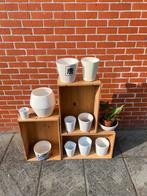 Verschillende bloempotten grote en kleur, Ophalen of Verzenden, Zo goed als nieuw