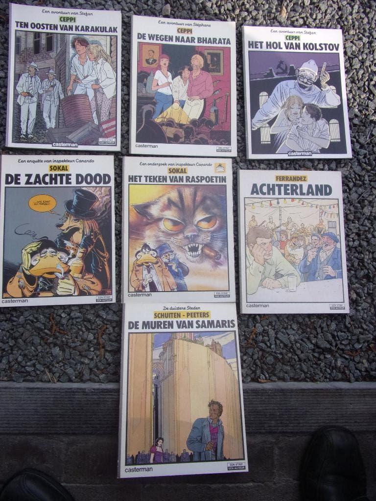 CASTERMAN (een strip een auteur), Boeken, Stripverhalen, Zo goed als nieuw, Meerdere stripboeken, Ophalen of Verzenden