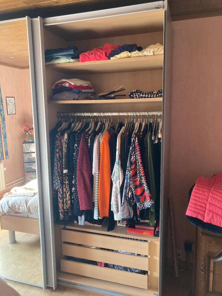 kleerkast, Huis en Inrichting, Zo goed als nieuw, 200 cm of meer, 150 tot 200 cm, 50 tot 75 cm