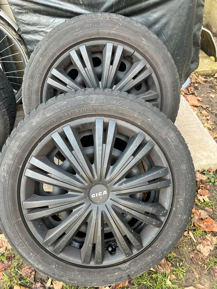 4 velgen 16 inch michellin, Auto-onderdelen, Banden en Velgen, Band(en), 16 inch, Ophalen of Verzenden