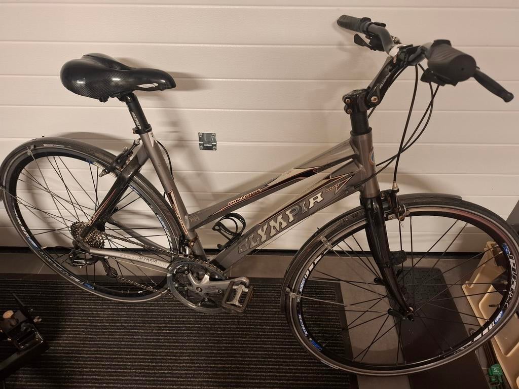 Carbon damesfiets merk olympia, Enlèvement