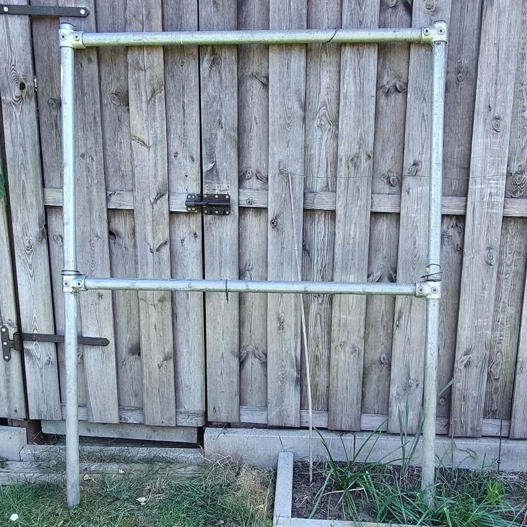 Zwaar metalen spandoekframe voor buiten, Tuin en Terras, Schuttingen, Ophalen