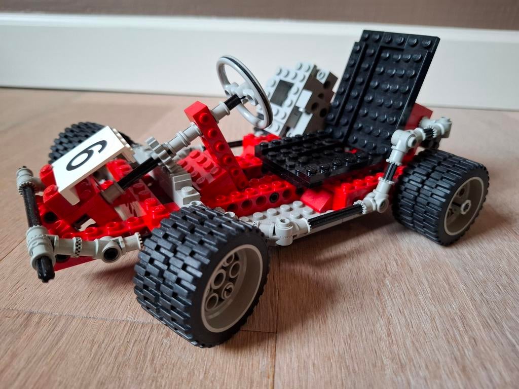 Vintage Lego technic 8842 go-cart, Ophalen, Lego, Technic