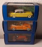 3 X voitures TINTIN Atlas 1/43 n 002 A n 015 A et n 047 A, Enlèvement, Comme neuf, Voiture, Autres marques