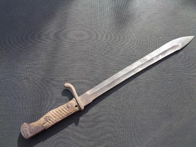 WO 1 keldervondst , onaangeroerd , D. Maschinenfabrik, Verzamelen, Ophalen of Verzenden, Landmacht, Mes of Dolk