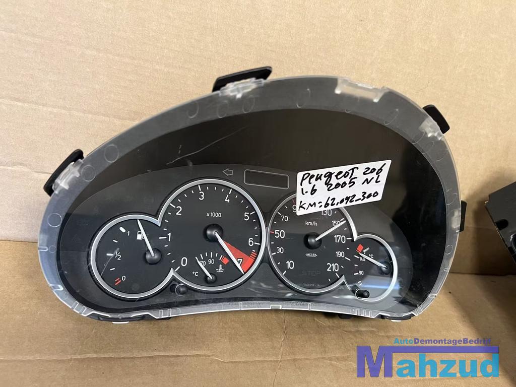 PEUGEOT 206 1.4 KM kilometer teller 1999-2009, Taurusavenue 1
2132 LS  Hoofddorp, NL, Contact.group@renault.com, Stellantis N.V.