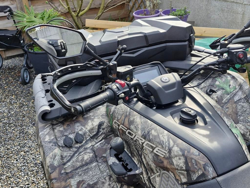 Quad cfmoto 520 L7, Ophalen