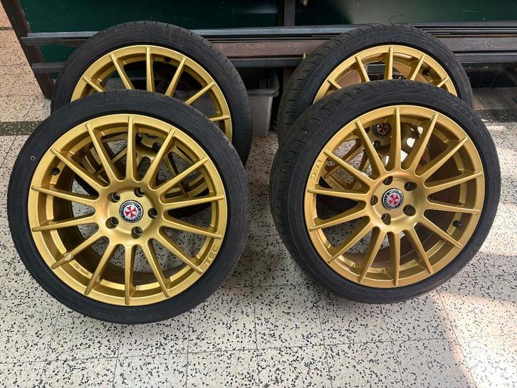 A vendre jantes VW Golf 7 ( et autre ) 18 pouces 225/40/18, Autos : Pièces & Accessoires, Pneus & Jantes, Jante(s), Pneus été