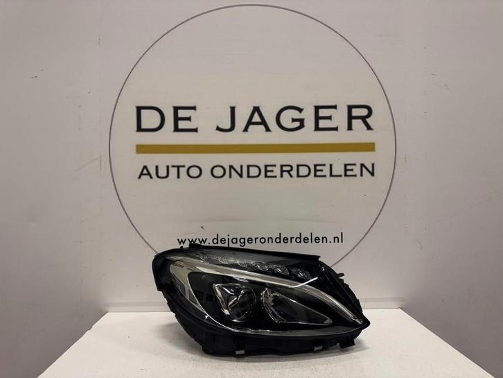 MB W205 C KLASSE LED HP KOPLAMP RECHTS A2058200661, Auto-onderdelen, Verlichting, Mercedes-Benz, Gebruikt