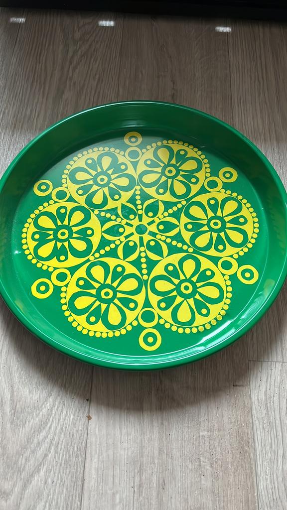 Vintage dienblad, Ophalen, Zo goed als nieuw