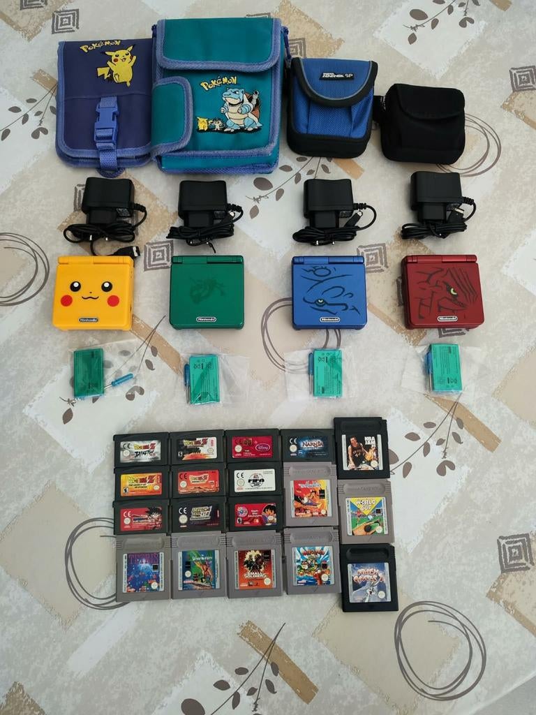 Game Boy Advance SP IPS V5 backlight Pokémon Editions, Games en Spelcomputers, Spelcomputers | Nintendo Game Boy, Game Boy Advance