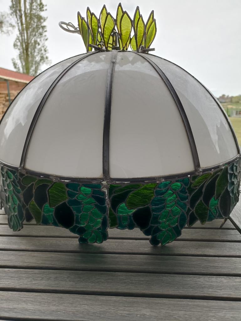 Art Nouveau luster, Ophalen