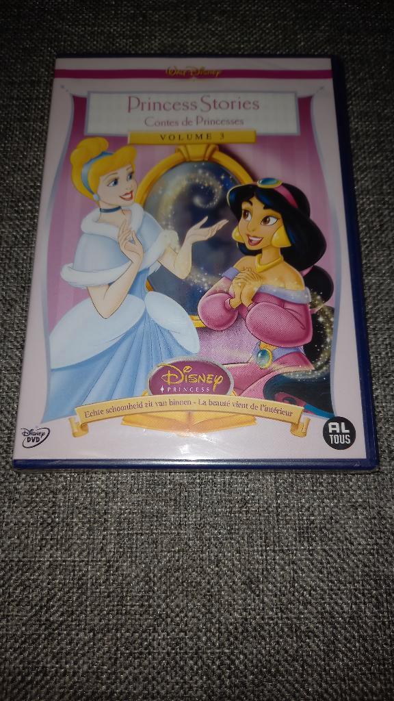 DVD Princess Stories – Nieuw, Cd's en Dvd's, Dvd's | Tekenfilms en Animatie, Nieuw in verpakking, Tekenfilm, Ophalen of Verzenden