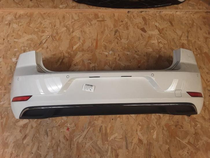 BUMPER ACHTER Volkswagen Golf VII (AUA) (5G6807421BK), Auto-onderdelen, Carrosserie, Bumper, Volkswagen, Achter, Gebruikt
