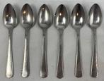 Gero Zilmeta 294 Franse Lelie 6 Theelepels 11cm Vintage, Huis en Inrichting, Keuken | Bestek, Verzenden, Zo goed als nieuw, Inox of Chroom