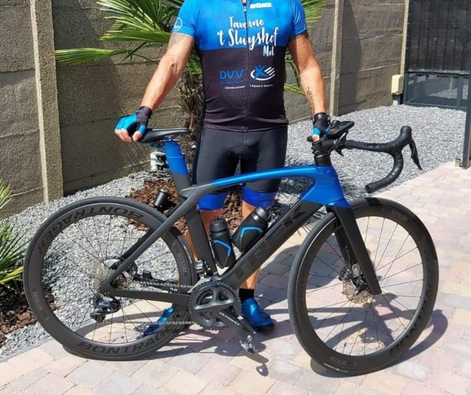 Trek domane koersfiets, Vélos & Vélomoteurs, Autres marques, 10 à 15 vitesses, Comme neuf, Enlèvement