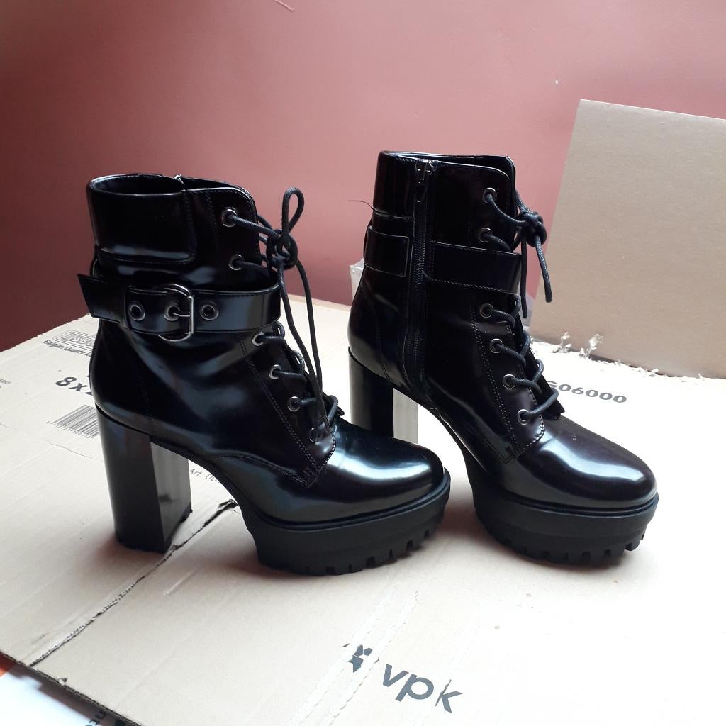 enkellaarzen, Verzenden, Zwart, Lage of Enkellaarzen, Nieuw