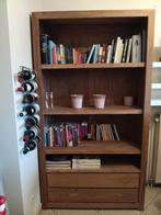 Teakhouten boekenskast, Huis en Inrichting, Ophalen, Gebruikt, 100 tot 150 cm, 150 tot 200 cm