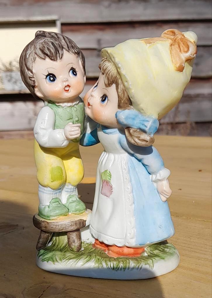 Verschillende „biscuit” beelden, Verzamelen, Beelden en Beeldjes, Gebruikt, Mens, Ophalen of Verzenden