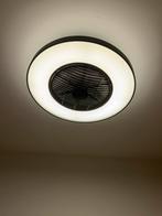 Proventa 3D Air LED Plafondlamp Zwart met Ventilator, Kunststof, Gebruikt, Ophalen of Verzenden, Led
