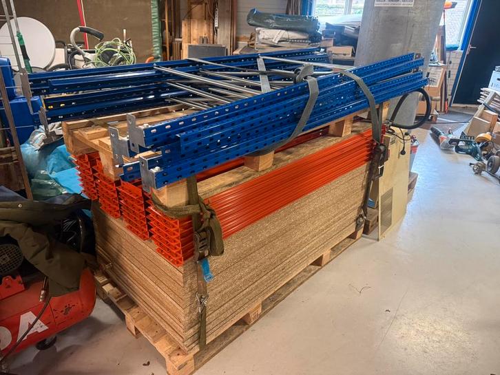 Complete magazijnstelling Industriestelling, Zakelijke goederen, Kantoor en Winkelinrichting | Magazijn, Stelling en Opslag, Ophalen