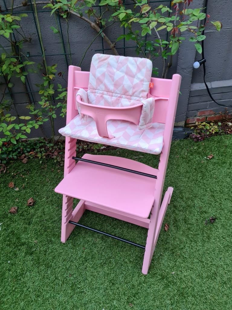 Tripp trapp stokke roze perfecte staat, Ophalen