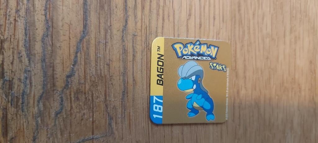 jouet magnétique Pokemon Panini Sticks Bagon 2003, Collections, Jouets, Neuf, Enlèvement ou Envoi