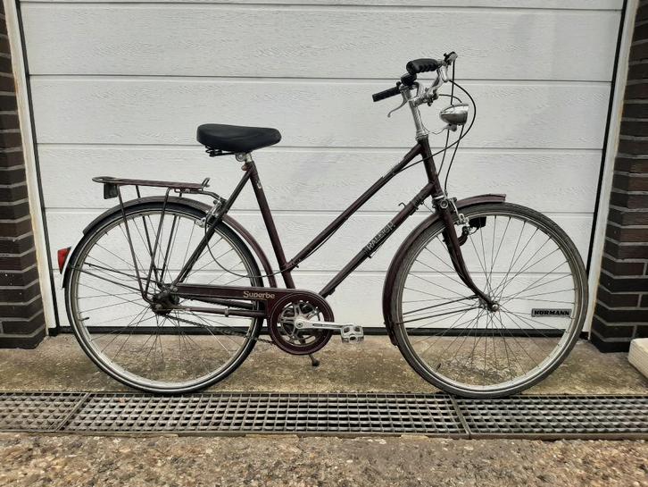 Rijklare Raleigh damesfiets met 3 versnellingen, Fietsen en Brommers, Fietsen | Dames | Damesfietsen, Gebruikt, Overige merken