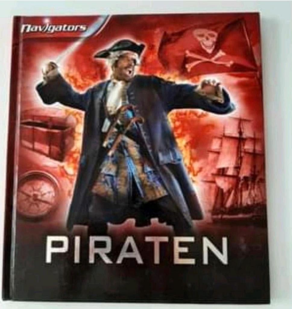 boek : Navigators piraten / Peter Chrisp, Livres, Livres pour enfants | Jeunesse | Moins de 10 ans, Enlèvement ou Envoi