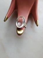 Bague argent et cristal de roche taillé, Bijoux, Sacs & Beauté, Bagues, Neuf, Avec cristal, Femme, Argent