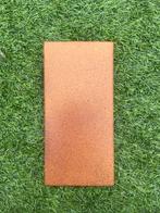 Retro keramische terracotta/oranje gespikkeld, Doe-het-zelf en Bouw, Ophalen, Keramiek, Nieuw, Minder dan 20 cm