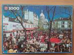 puzzel 1000 st - Jumbo - Parijs, Montmartre Place du Tertre, Ophalen of Verzenden, 500 t/m 1500 stukjes, Zo goed als nieuw, Legpuzzel