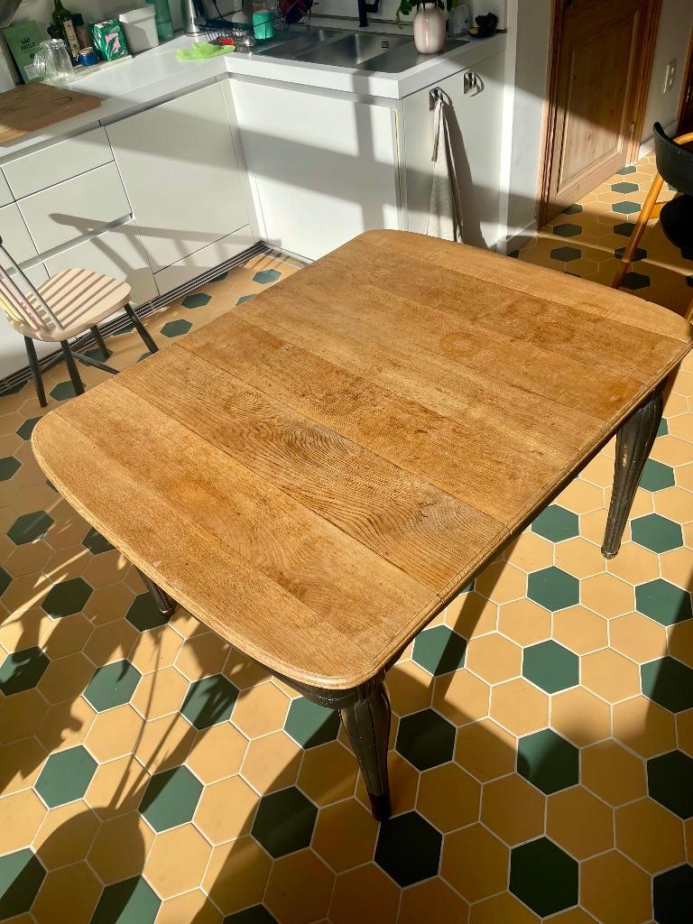 Houten eettafel, Ophalen, Gebruikt, Overige houtsoorten