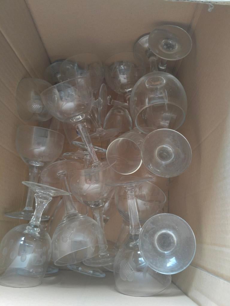 Drank glazen, Collections, Verres & Petits Verres, Enlèvement