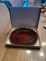 Bol japonais en laque Jōmon de forme ovale en laque Kiso, Enlèvement ou Envoi