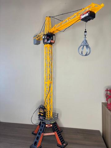 Dickie Toys Mega Kraan met Kabelbesturing 120 cm beschikbaar voor biedingen