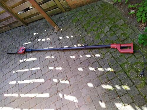 Lange elektrische telescopische haagschaar, Tuin en Terras, Heggenscharen, Gebruikt, Ophalen