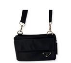 Prada milano nylon pouch, Comme neuf, Autres marques, Noir