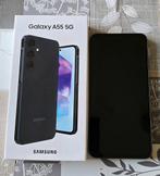 Samsung Galaxy A55 5G 128GB (marineblauw), Telecommunicatie, Mobiele telefoons | Samsung, Ophalen, Zo goed als nieuw